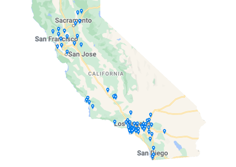 QME Locations Map